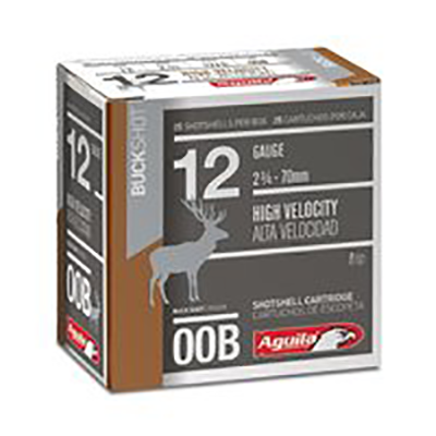 AGUILA 12GA 2 3/4 00BUCK 25 - Ammo