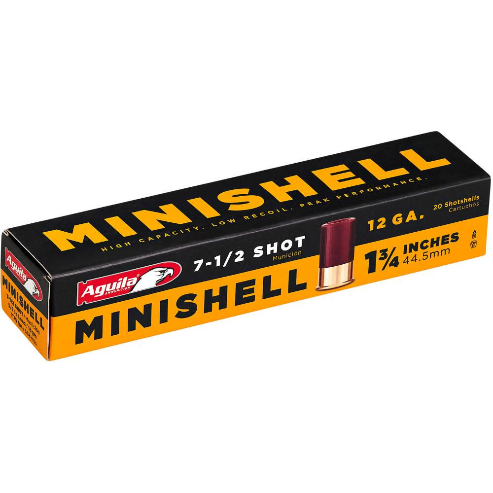 AGUILA 12GA MS MINI 7.5 20RD - Ammo