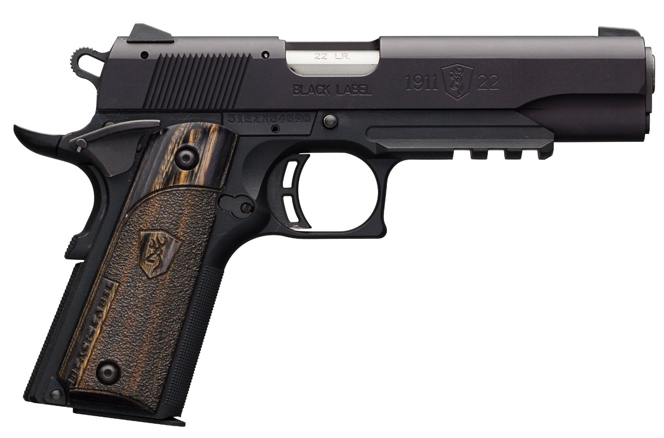BRN 1911-22 22LR 4.25" BLK 10R - Handguns