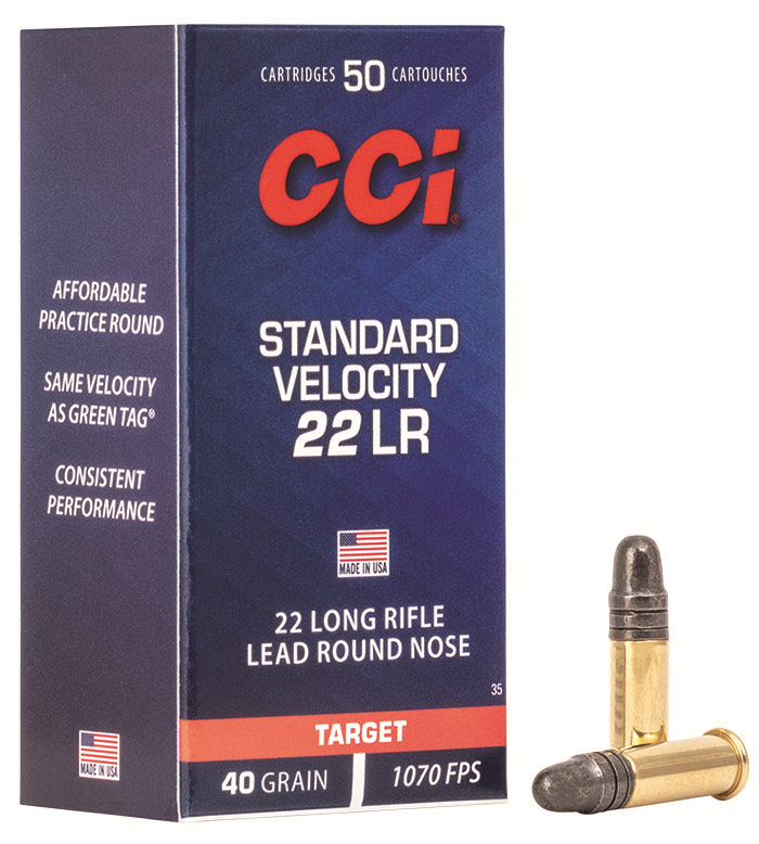 CCI 0035 22LR STD VEL 50 - Ammo