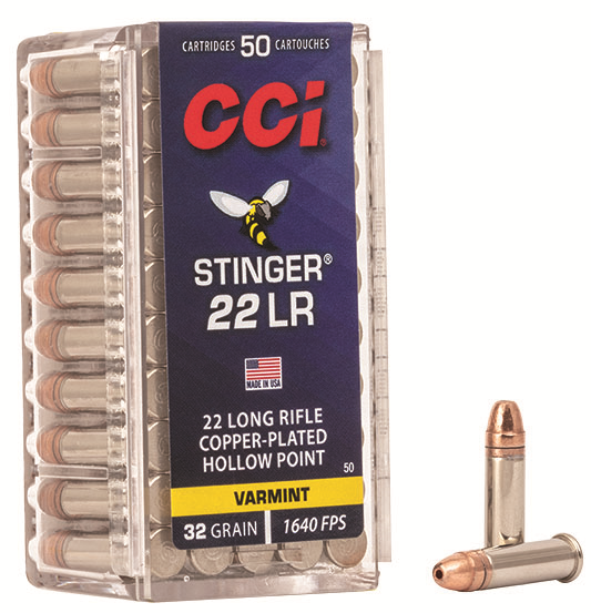 CCI 0050 22LR STNGR HP 50 - Ammo