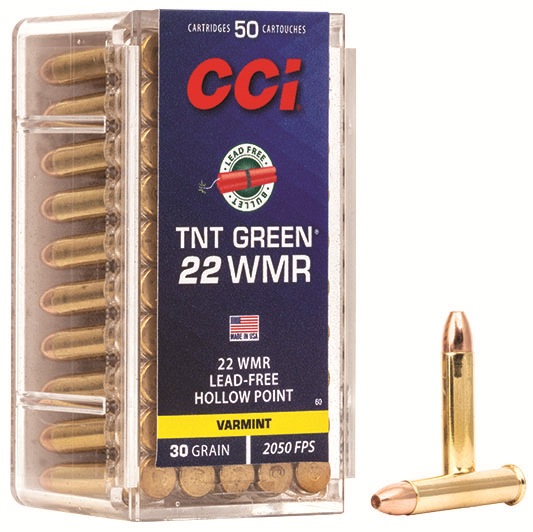 CCI 0060 22WMR 30TNTG HP50 - Ammo