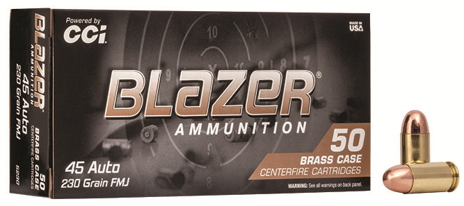 CCI 5230 45A 230FMJ BRASS 50 - Ammo