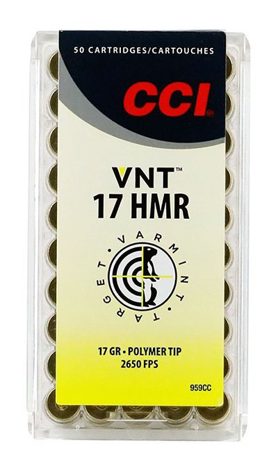 CCI 959CC 17HMR 17VNT TP 50 - Ammo