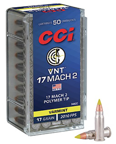 CCI 17 MACH 2 17GR VNT 50 - Ammo