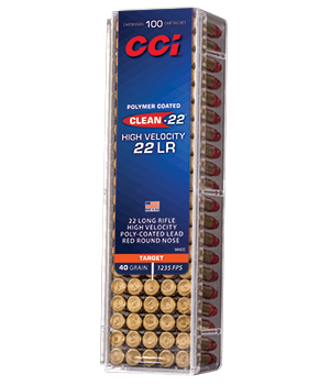 CCI 22LR HV TRGT 40GR RED 100 - Ammo