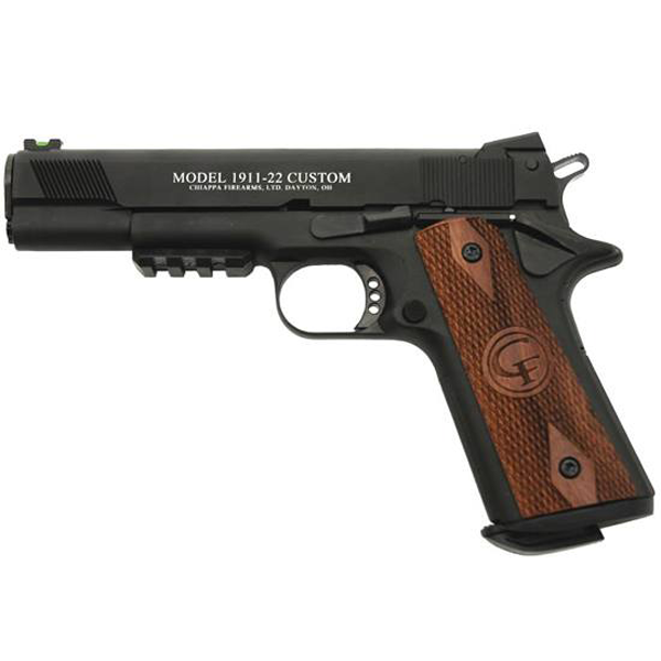 CHI 1911 CSTM22 5TB BLK WD 10 - Handguns