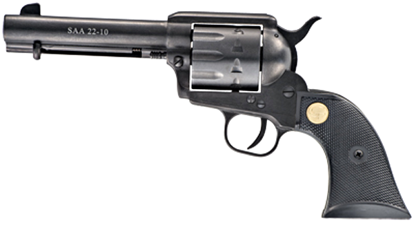 CHI 1873 22LR 4.75" BLK 10RD - Handguns