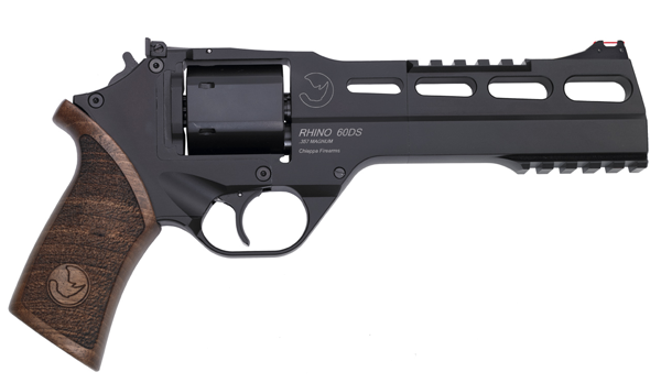 CHI RHINO 60DS 357 6" BLK 6RD - Handguns
