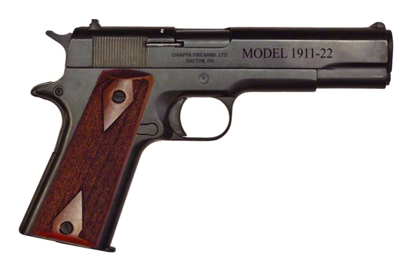 CHI 1911-22 22LR 5" BLK WD10RD - Handguns