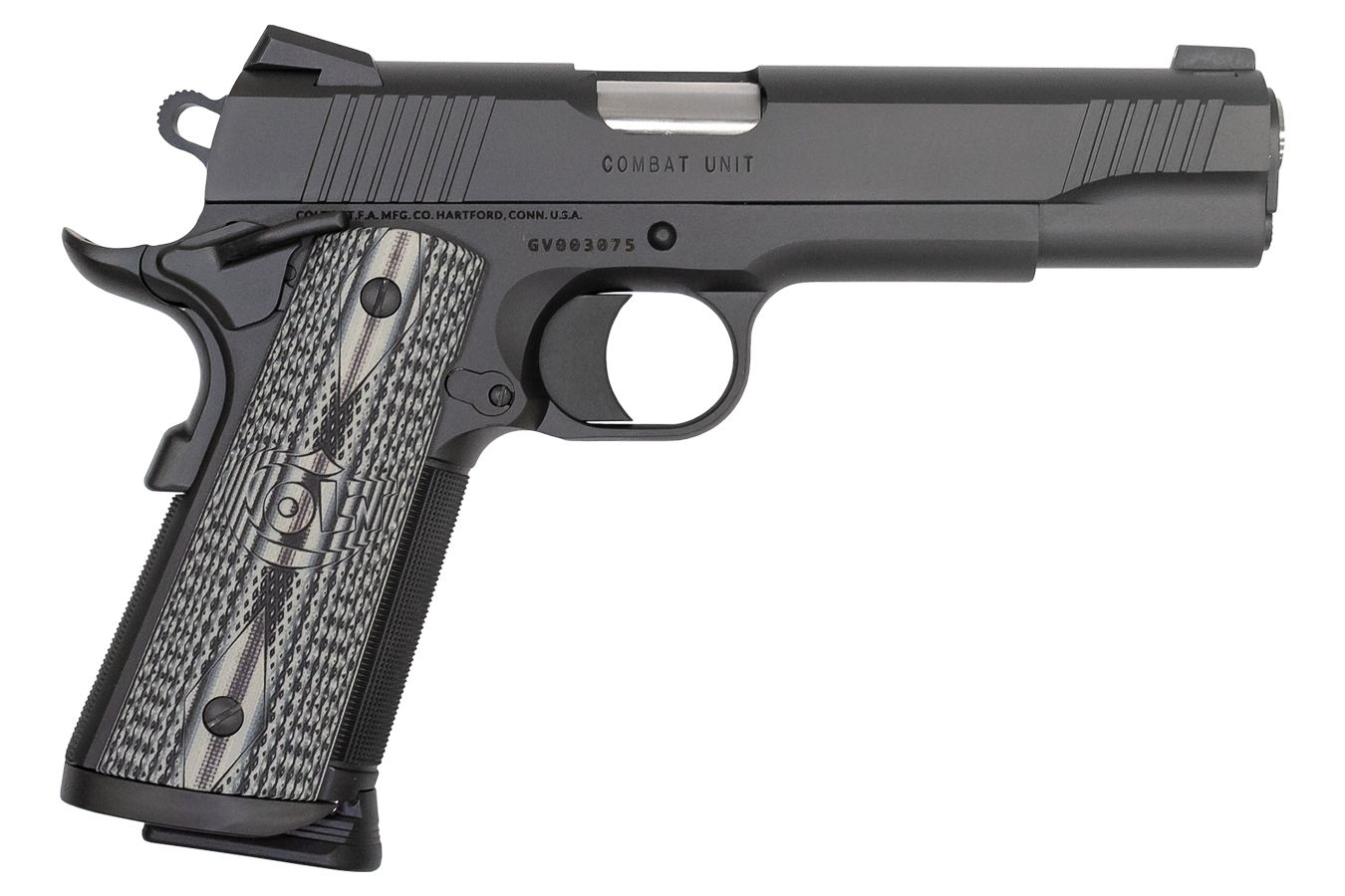 CLT CCUG 45ACP 5'' BLK/GRY 8RD - Handguns