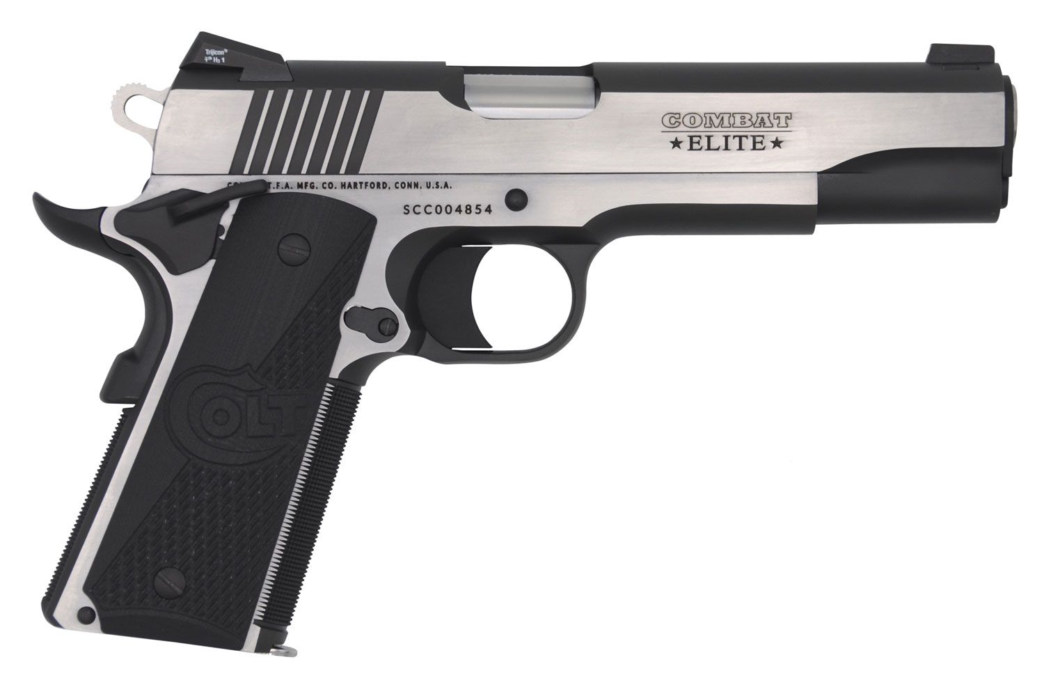 CLT COMBAT EG 45ACP 5'' SS/BK8 - Handguns