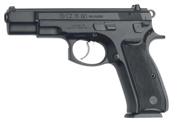 CZ 75BD 9MM BLK DCKR 10RD CA - Handguns