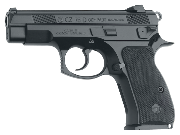 CZ 75D CMPT 9MM BLK 10RD CA - Handguns