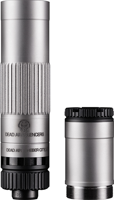 DAIR MOJAVE 9 9MM SILVER - Suppressors