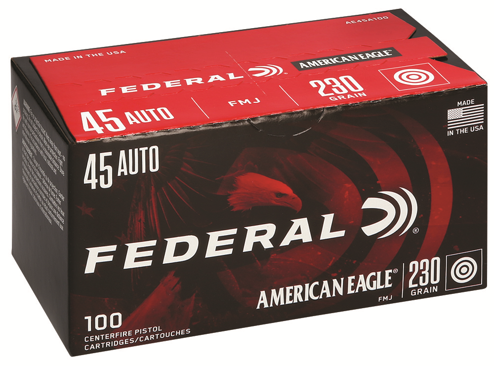 Fed AE45A100 230FMJ 100 - Ammo