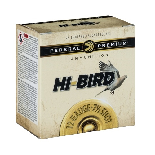 FED HVF12H HI BIRD 7.5 25 - Ammo