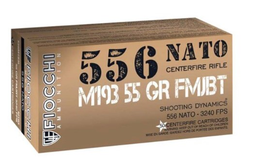 FIO 5.56 55GR FMJ 50RD - Ammo