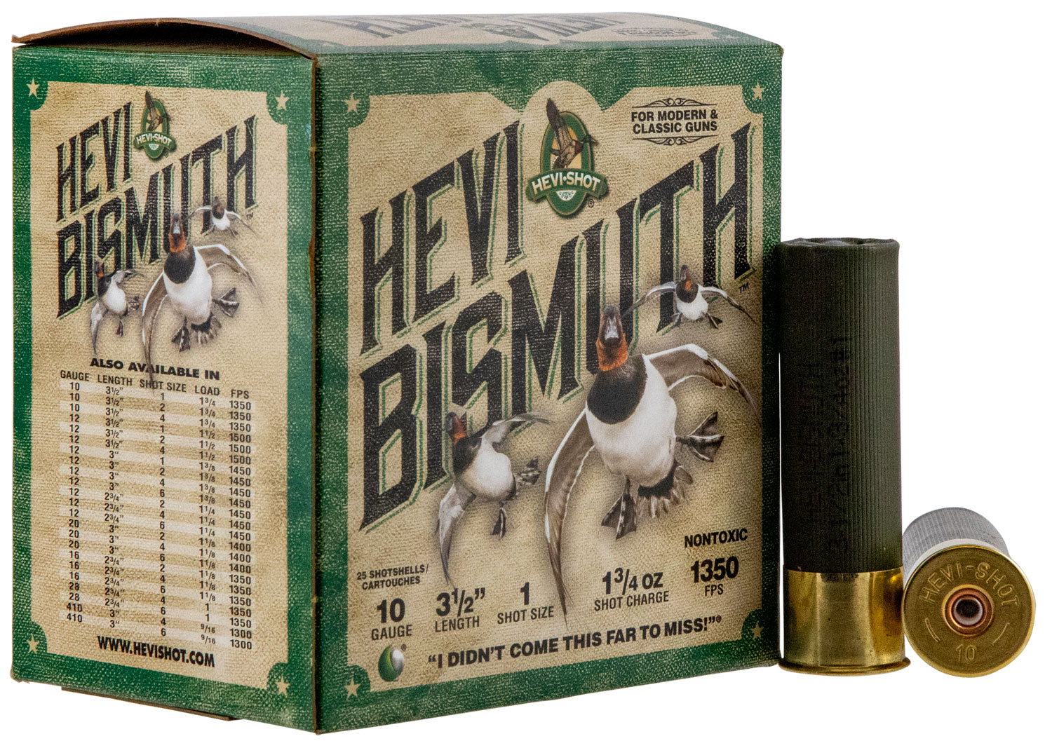 HS BIS 10GA #1 1-3/4oz 3.5 25 - Ammo