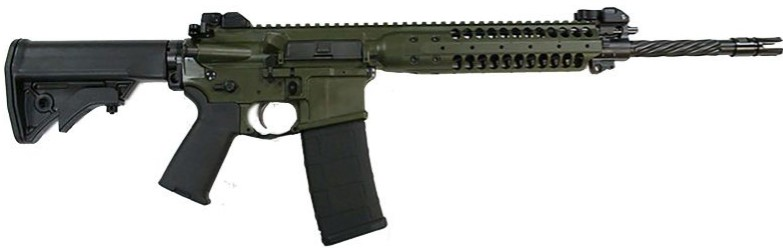 LWRC*IC ENHNCD 5.56 ODG 16 30R - Long Guns