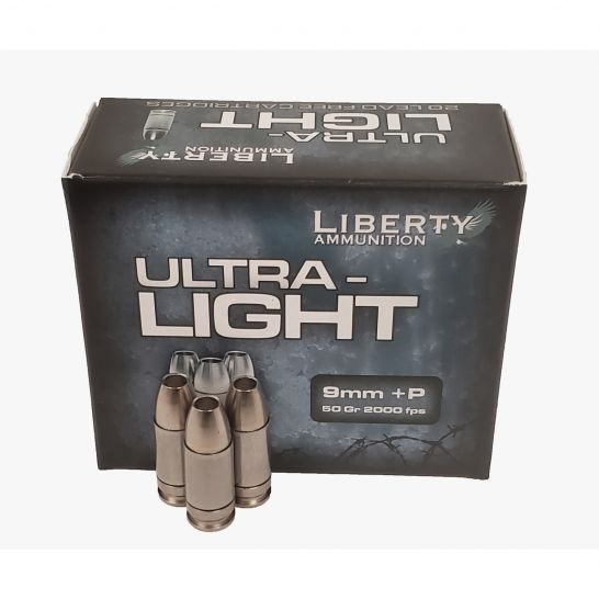 LIB 9MM+P UL 50GR HP COPPER 20 - Ammo