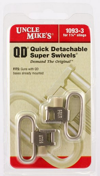UM SWIVELS QD SS BL NICK 1.25" - Accessories