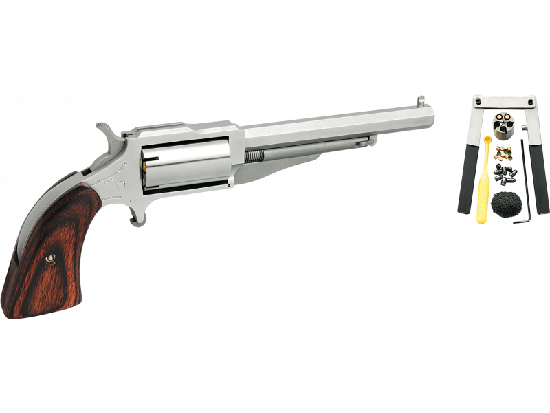 NAA 22M 1860 EARL WOOD 4" 5RD - Handguns