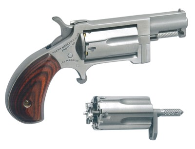 NAA SW 22LR/WMR 1.5" SS 5RD - Handguns