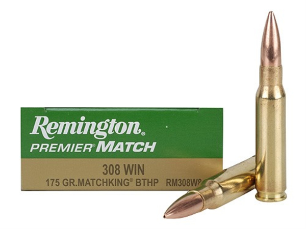 REM MATCH 308WIN 175GR BTHP 20 - Ammo