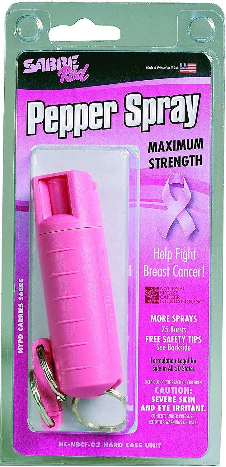 SAB PEPPER SPRAY PINK NBCF NY - Accessories