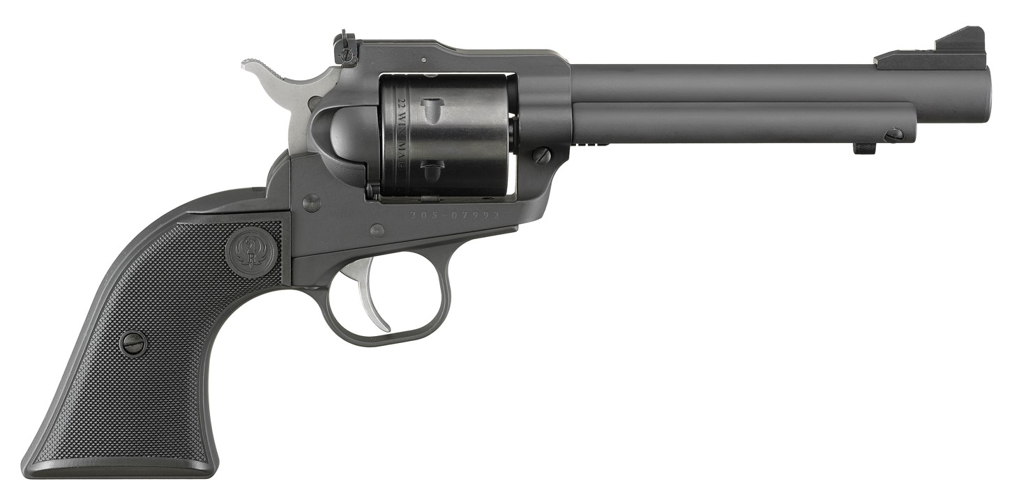 RUG SWRANG 22LR/WMR 5" BLK 6R - Handguns