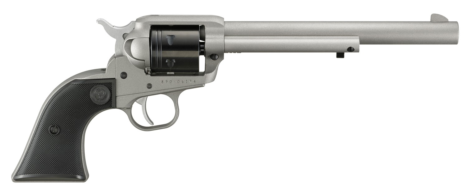 RUG WRANGLER 22LR 7.5" SLVR 6R - Handguns