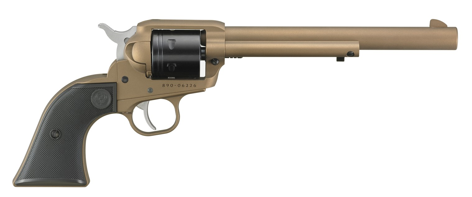RUG WRANGLER 22LR 7.5" BRNZ 6R - Handguns