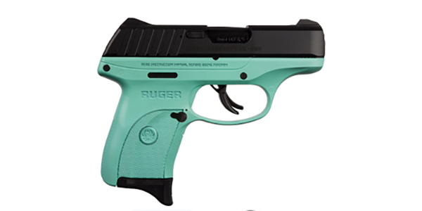 RUG EC9S-TG 9MM TURQ/BLU TALO - Handguns