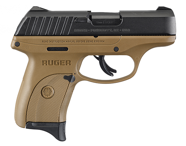 RUG EC9S 9MM FDE 7RD - Handguns