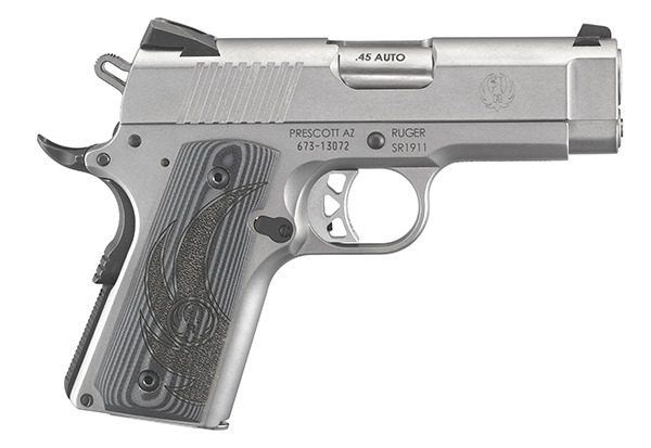 RUG SR1911 45ACP 3.6" SS 7RD - Handguns
