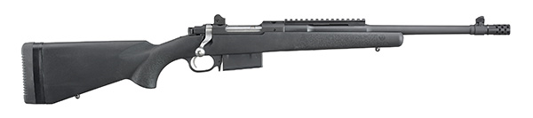 RUG SCOUT 350LGD BLK 16.5" 5RD - Long Guns