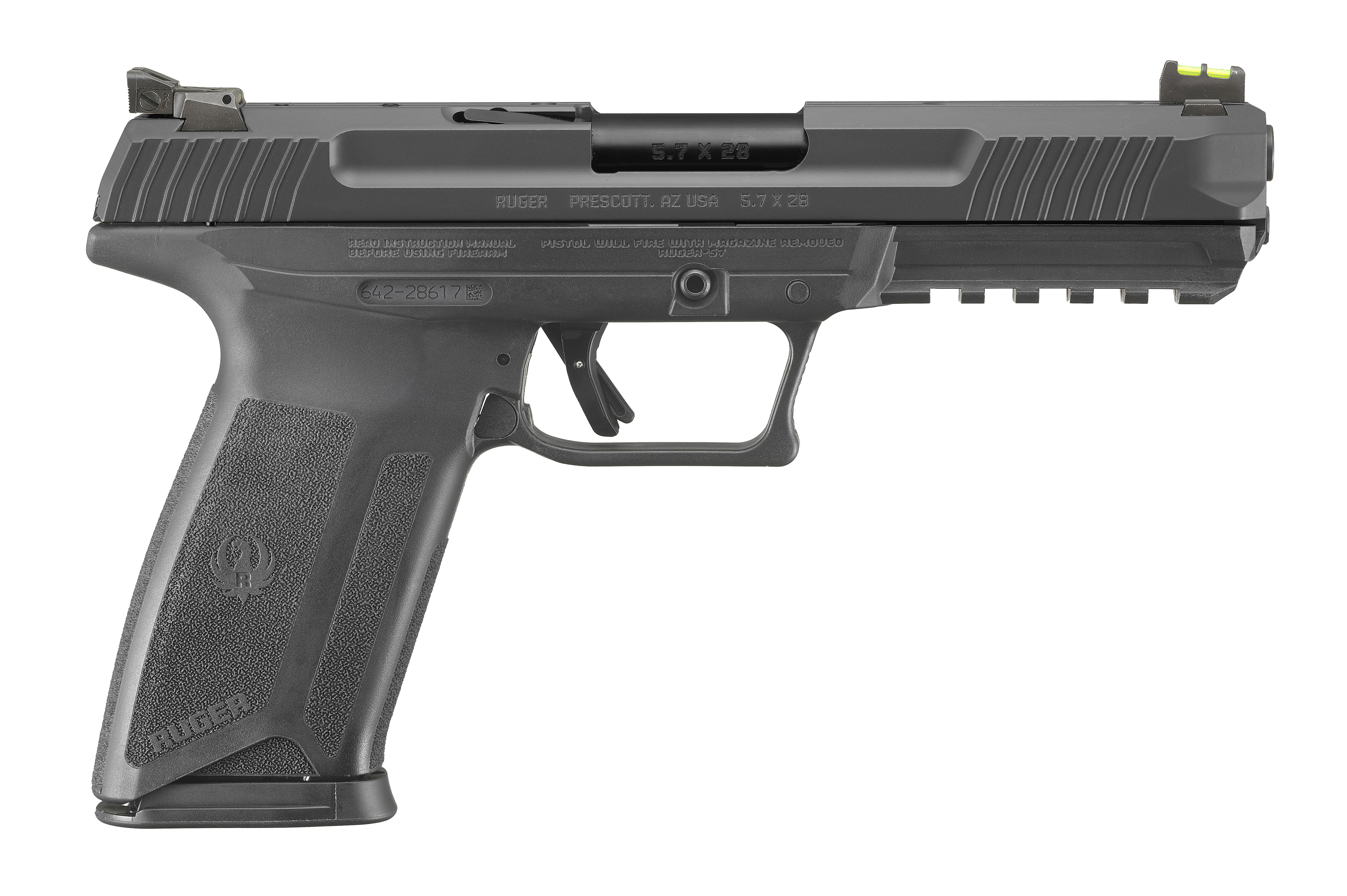 RUG 57 PRO 5.7x28 5" BLK 20RD - Handguns