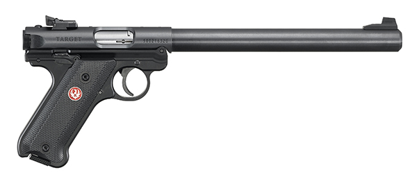 RUG MKIV TRGT 22LR 10" BLK 10R - Handguns