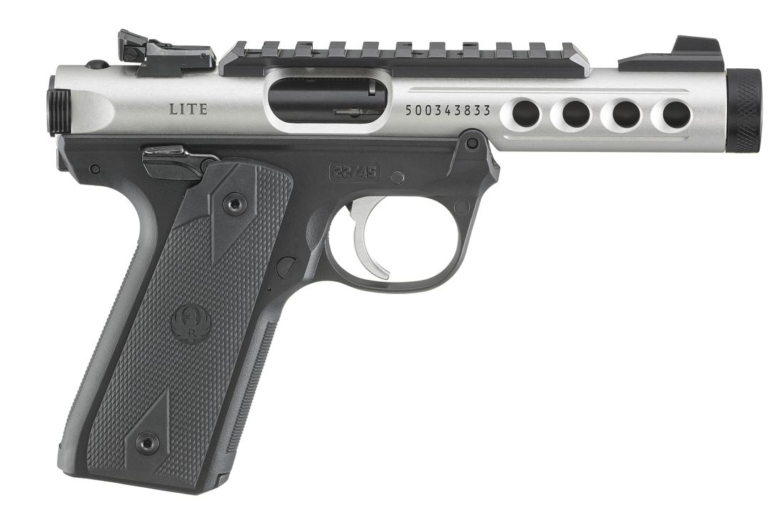 RUG MKIV 22/45 GRAY THD 10R - Handguns