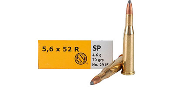 S&B 5.6X52R 70SP 20 - Ammo
