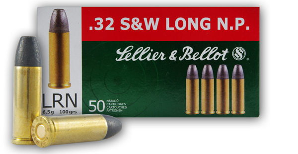 S&B 32S&W LONG 100LRN 50 - Ammo