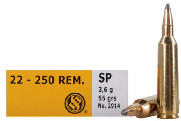 S&B 22250REM 55SP 20 - Ammo
