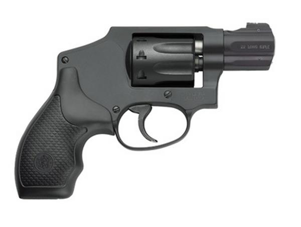 SW 43C 22LR DAO 1.875'' BLK 8R - Handguns