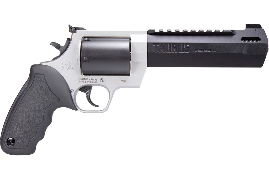 TAUR RH 500SW 6.75'' BK/SS 5RD - Handguns