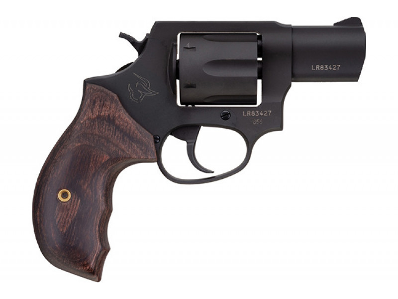 TAUR 856 38SPL 2" BLK/WLNT 6RD - Handguns