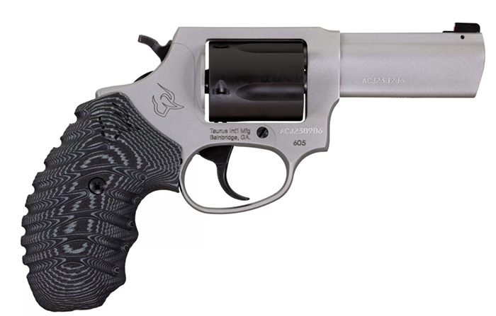 TAUR 605 357MAG 3" NS BLK/SS 5 - Handguns