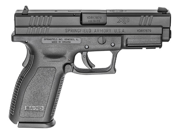SPR XDD 9MM SERV BLK DEF 10RD - Handguns