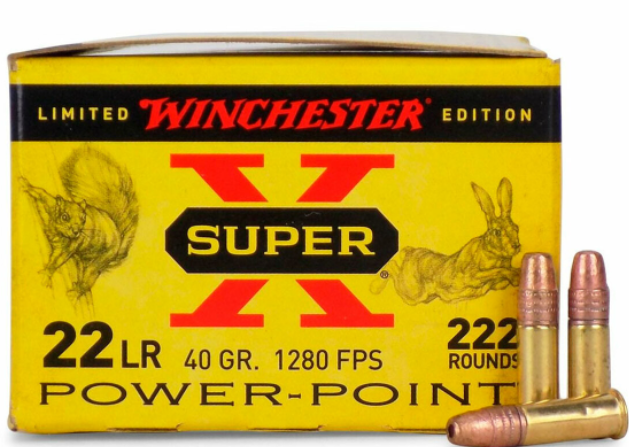 WIN SUPERX 22LR 40GR CPHP 222 - Ammo