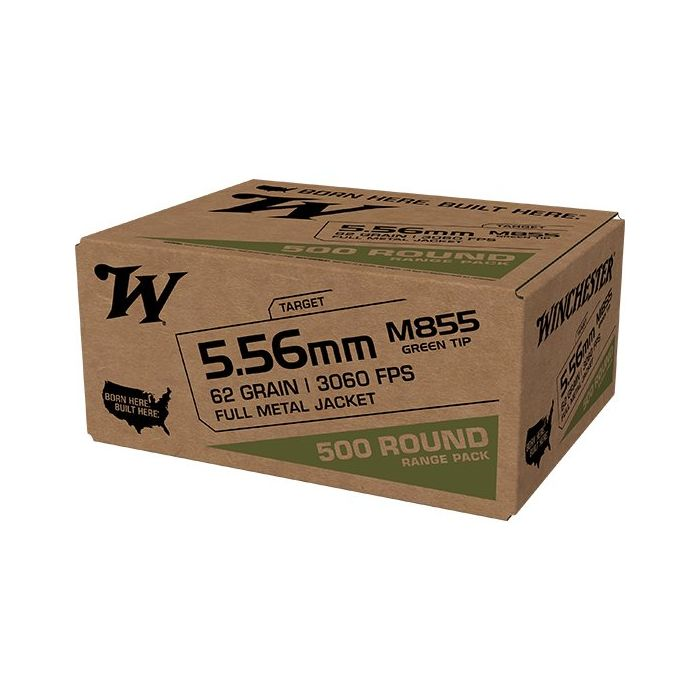 WIN WM855500 5.56 62GR FMJ 500 - Ammo